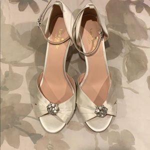 Kate Spade Bridal Satin Heels
